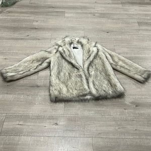 Fur coat for evening wear or an awesome rave!